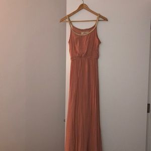 PEACH MAXI DRESS FROM PARIS